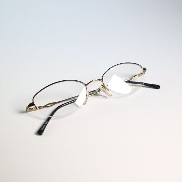 Diva petite Eastern States 9159 48-18 135 C-2.E eyeglasses gold half rim N14 main image 7